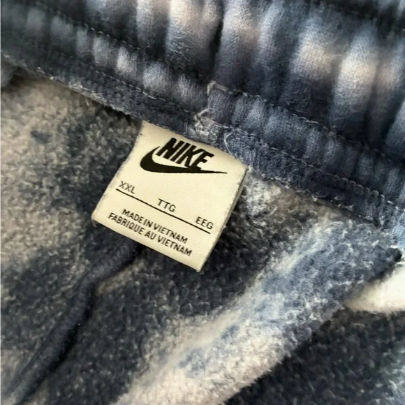 Nike Abstract Galaxy Cargo Fleece Men's SweatPants Purple-Blue size men’s XXL - Picture 5 of 5